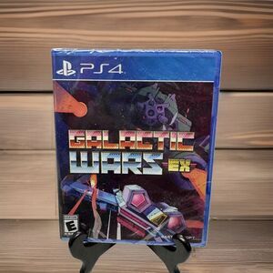 Galactic Wars EX PS4 Video Game VGNYsoft Eastasiasoft Shooter Sealed Playstation